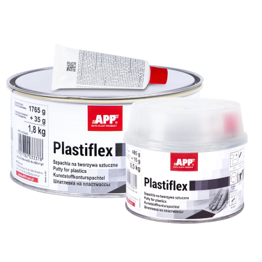 Шпаклівка для пластику APP Plastiflex 0,5кг з затверджувачем (08269)