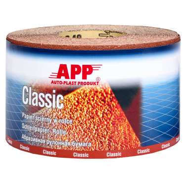 Папір абразивний в рулоні APP Ersta Classic 115ммx25м Р180 (40R0180)