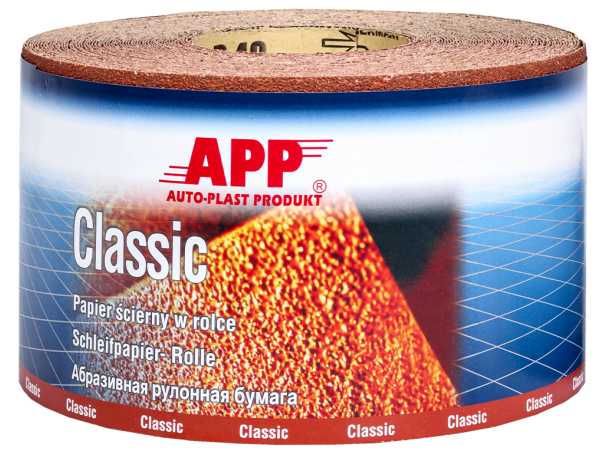 Папір абразивний в рулоні APP Ersta Classic 115ммx25м Р180 (40R0180)