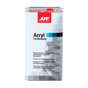 APP Розчинник до акрилових і базових продуктів (нормальний) 5л (030130)