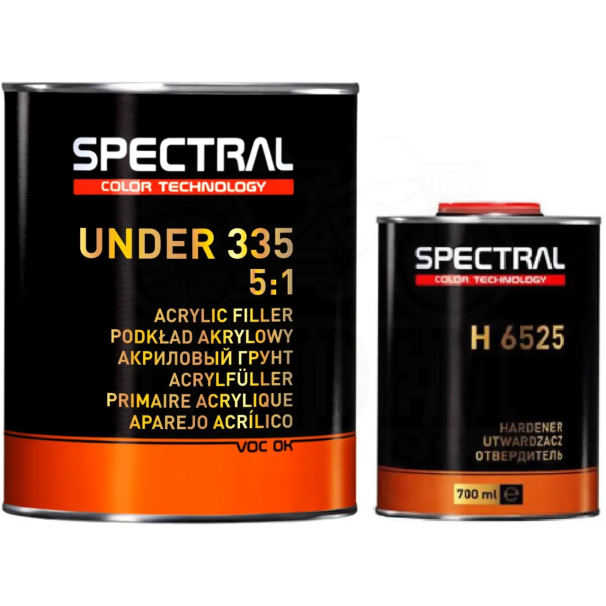 Грунт акриловий Spectral Under 335 P1 3,5л + затверджувач H6525 0,7л білий