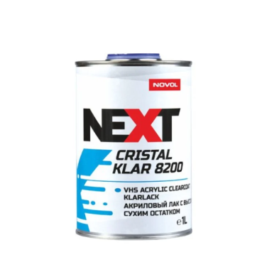 Лак акриловий безбарвний NEXT Cristal Klar 8200 VHS 2+1 1л + затверджувач H8900 0,5л
