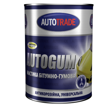 Мастика гумово-бітумна Autogum Автотрейд 0,8кг