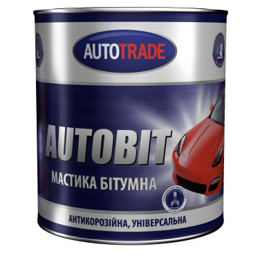 Мастика бітумна Autobit Автотрейд 2,4кг