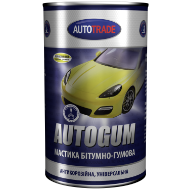 Мастика гумово-бітумна Autogum Автотрейд 4,5кг
