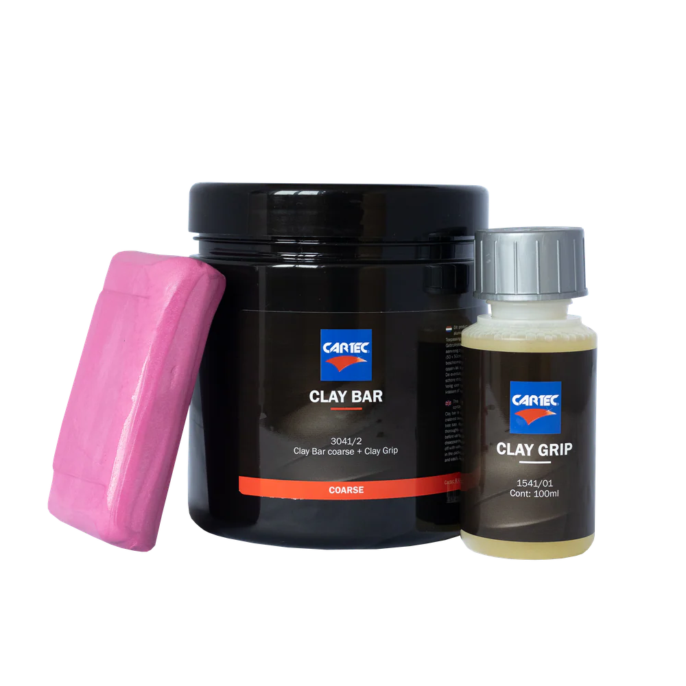 Набір для полірування автомобіля жорсткий, червона глина Cartec Clay Bar 200г