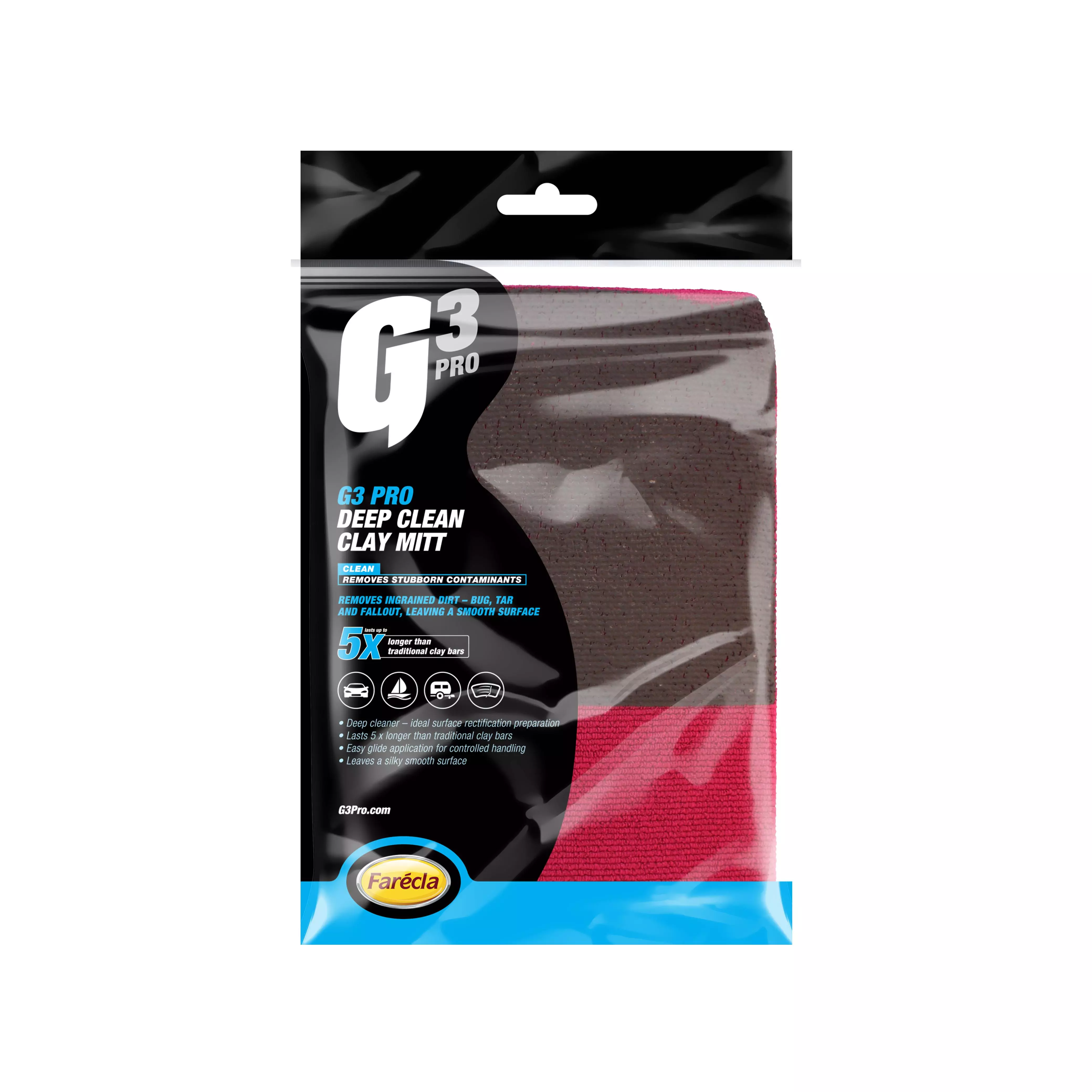 Рукавиця з глиною Farecla G3 Pro Deep Clean Clay Mitt (7191)