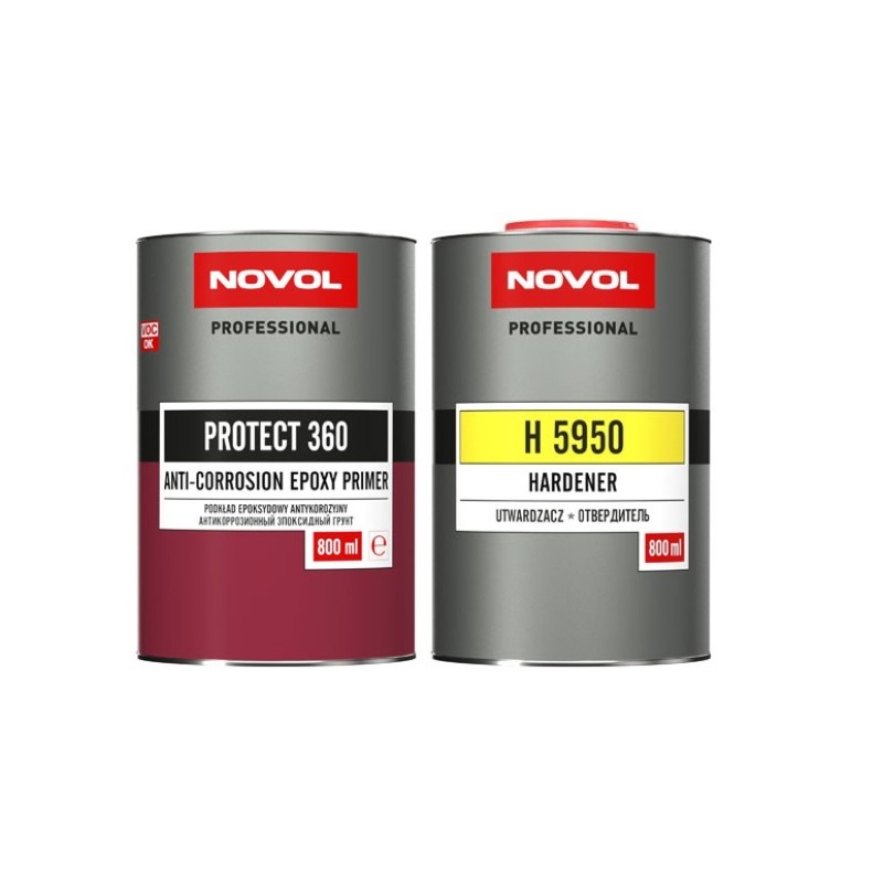 Грунт Епоксидний для авто Novol Protect 360 0,8 л + 0,8 л затверджувачу