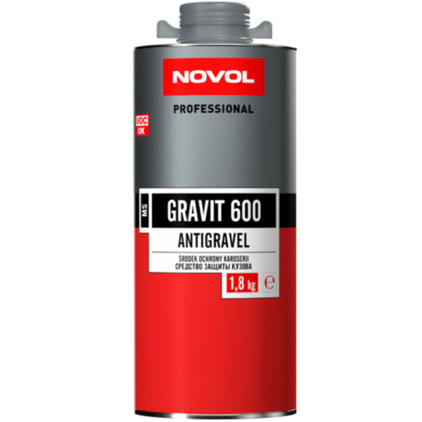 Засіб для захисту кузова Novol Gravit 600 Сірий, 1.8