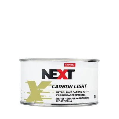 Шпаклівка з карбоновим волокном NEXT Carbon Light 1л