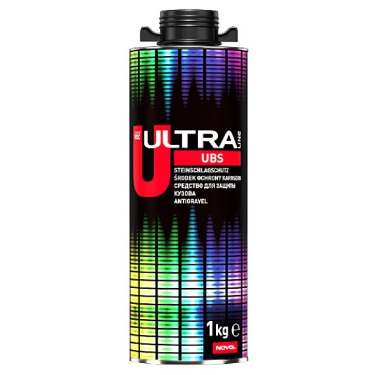 Антигравійне покриття Ultra Line MS, чорне  1,0л