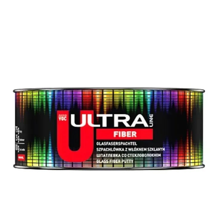 Шпаклівка скловолокниста в комплекті з затверджувачем Ultra Line Fiber 1,75 кг