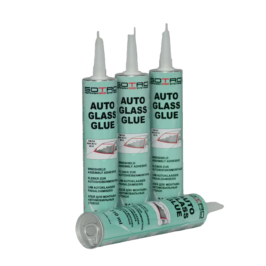 Клей поліуретановий для монтажу автоскла в гільзі Sotro Auto Glass GLUE 310 мл (1 штука)