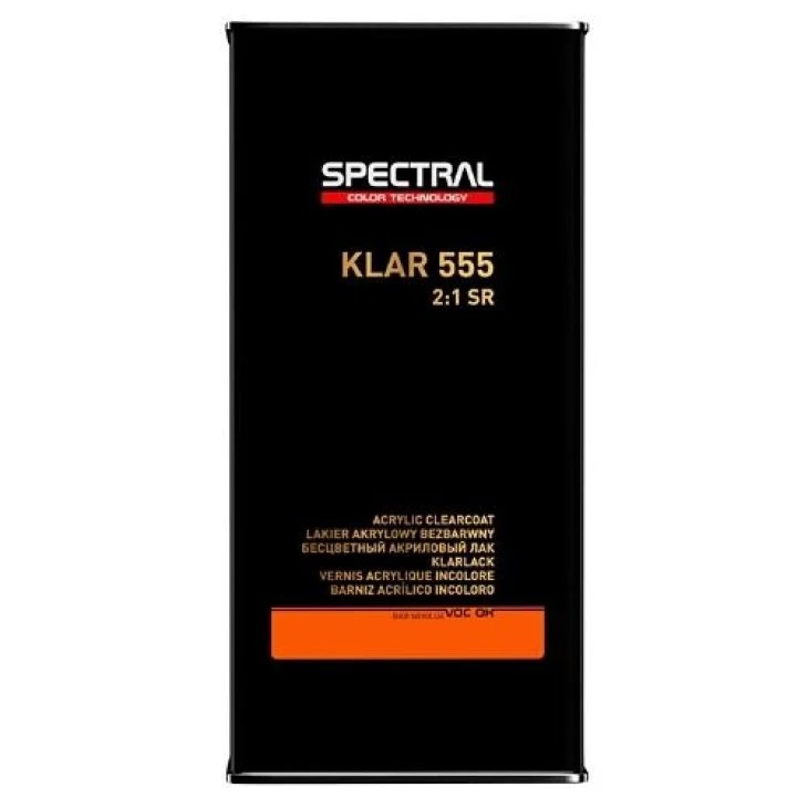 Лак безбарвний Spectral Klar 555 HS 2+1 5л + затверджувач Н6115 2,5л