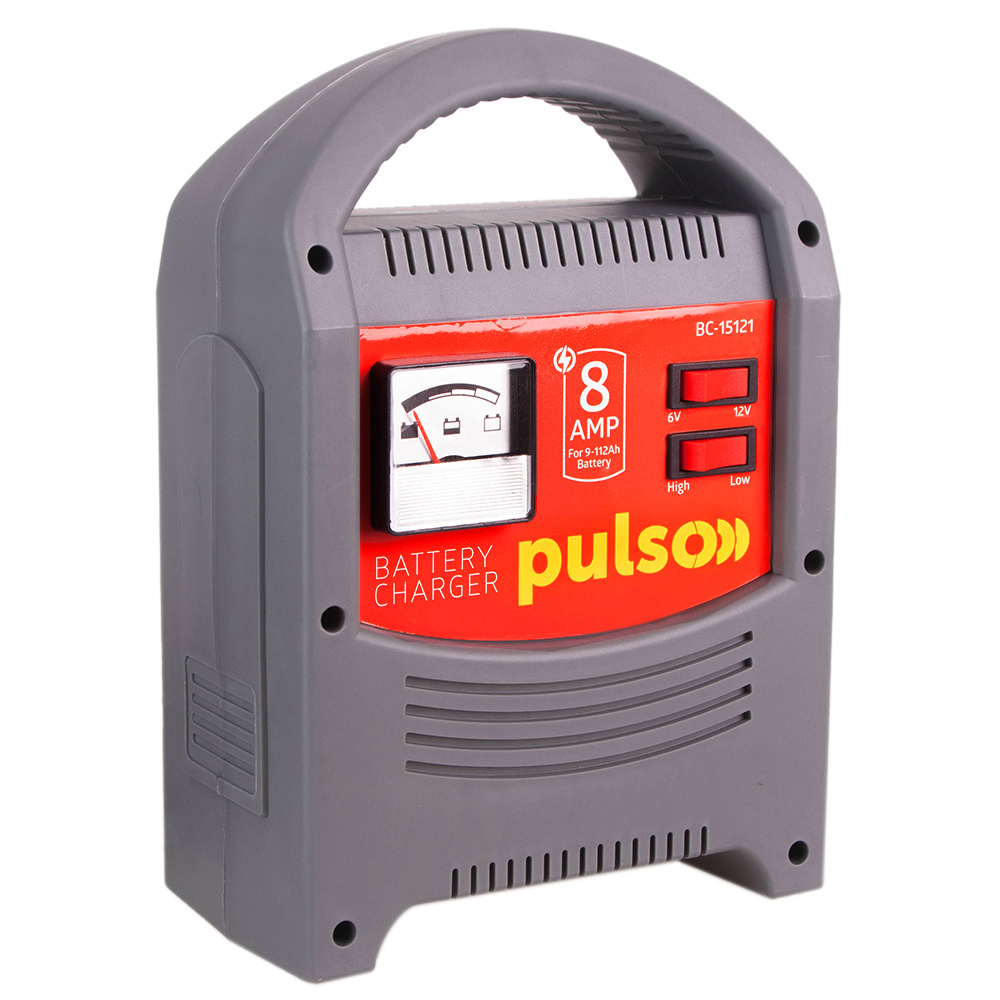 Зарядний пристрій PULSO BC-15121 6&12V/8A/9-112AHR/стрілковий індикатор