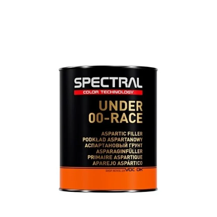 SPECTRAL UNDER 00-RACE P3 Аспартановий грунт 1+1 сірий  0,7л+ затверджувач Н6525  0,7л