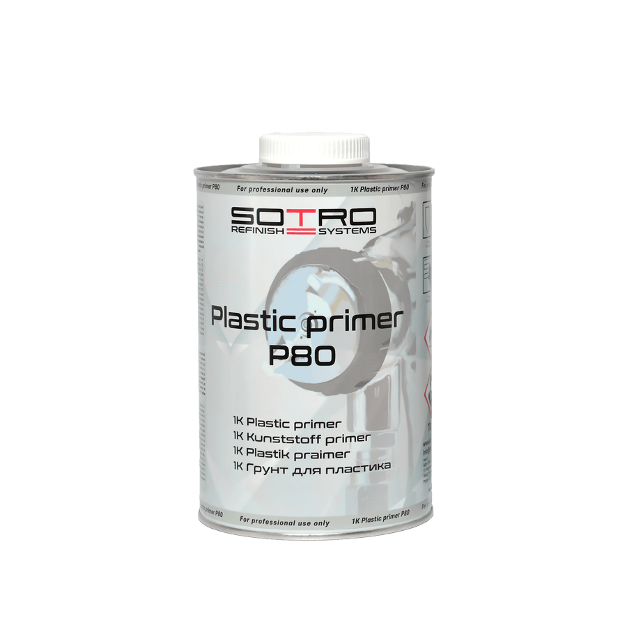 Грунт по пластику прозорий Sotro 1K Plastic Primer P80 1л