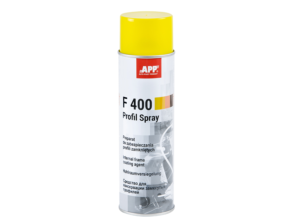 Мовіль APP F400 Profil Aerozol бурштиновий 0,5л (050401)