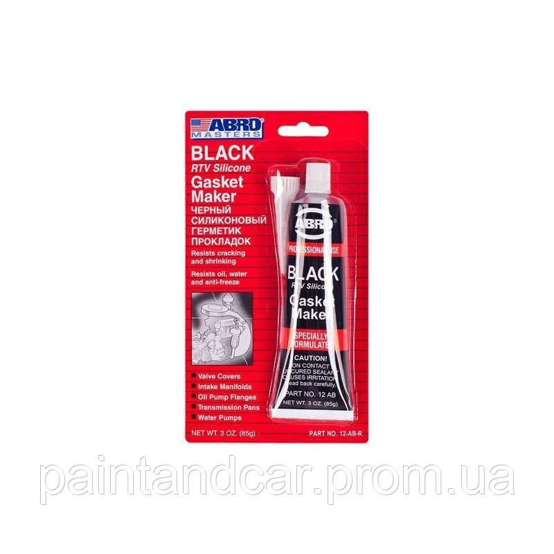 Герметик прокладки ABRO  (AB 12) BLACK