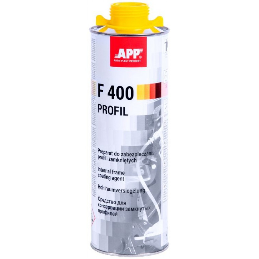 Мовіль APP F400 Profil бурштиновий 1,0л (050301)
