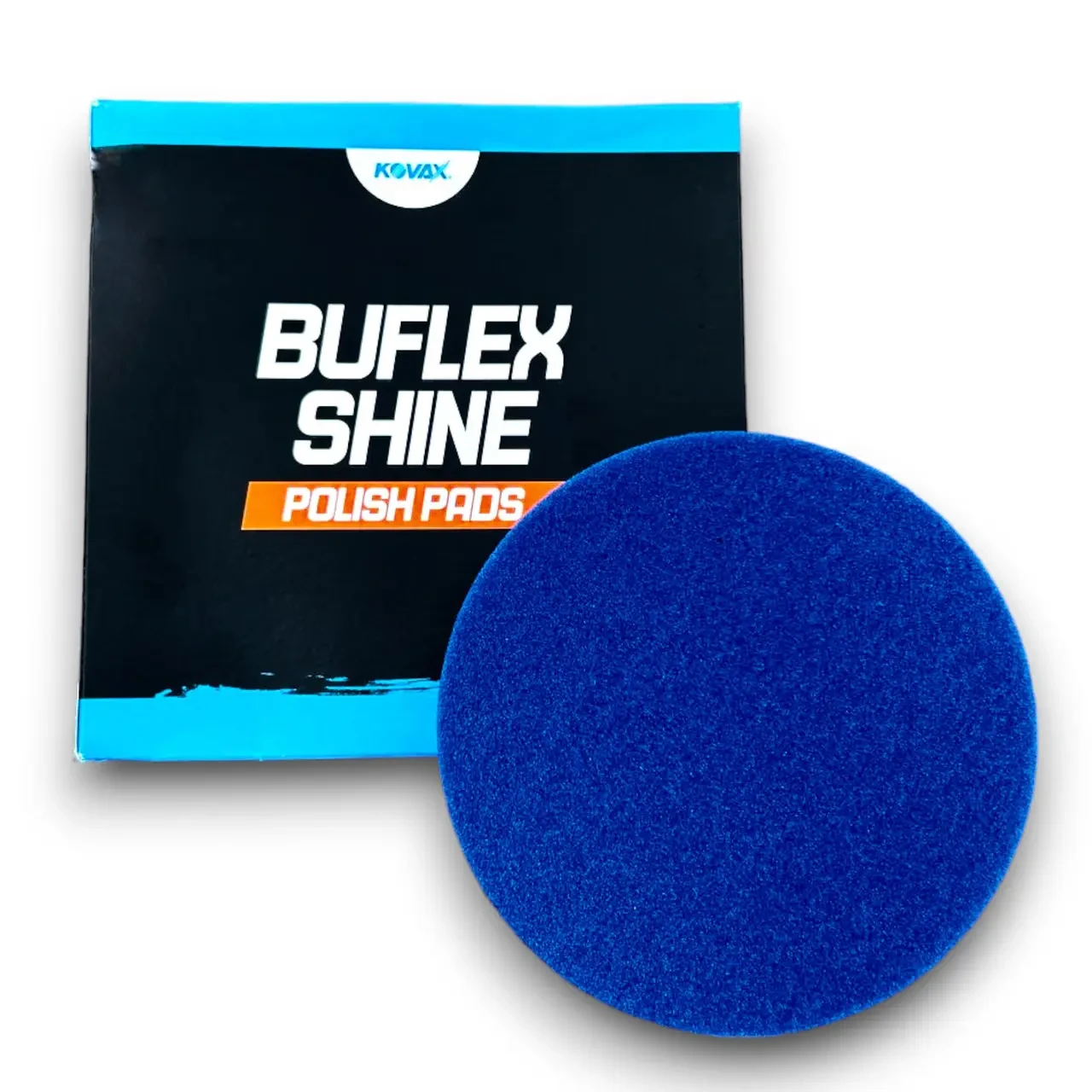 Полірувальний круг Kovax Buflex shine polish pad blue heavy cut d50mm