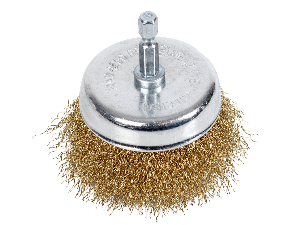 Дротова щітка 1/4 чашкова d75 mm APP NTools Wire Brush 75С (250150)