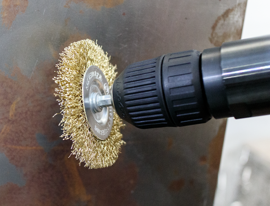 Дротова щітка 1/4 плоска d75 mm APP NTools Wire Brush 75P (250150)