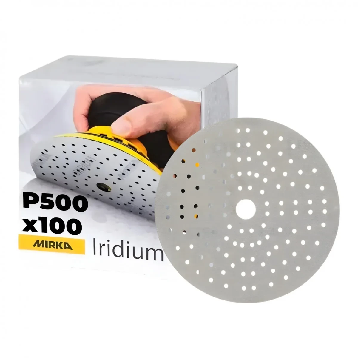 Абразивні круги Mirka Iridium d150mm 121 отворів P240