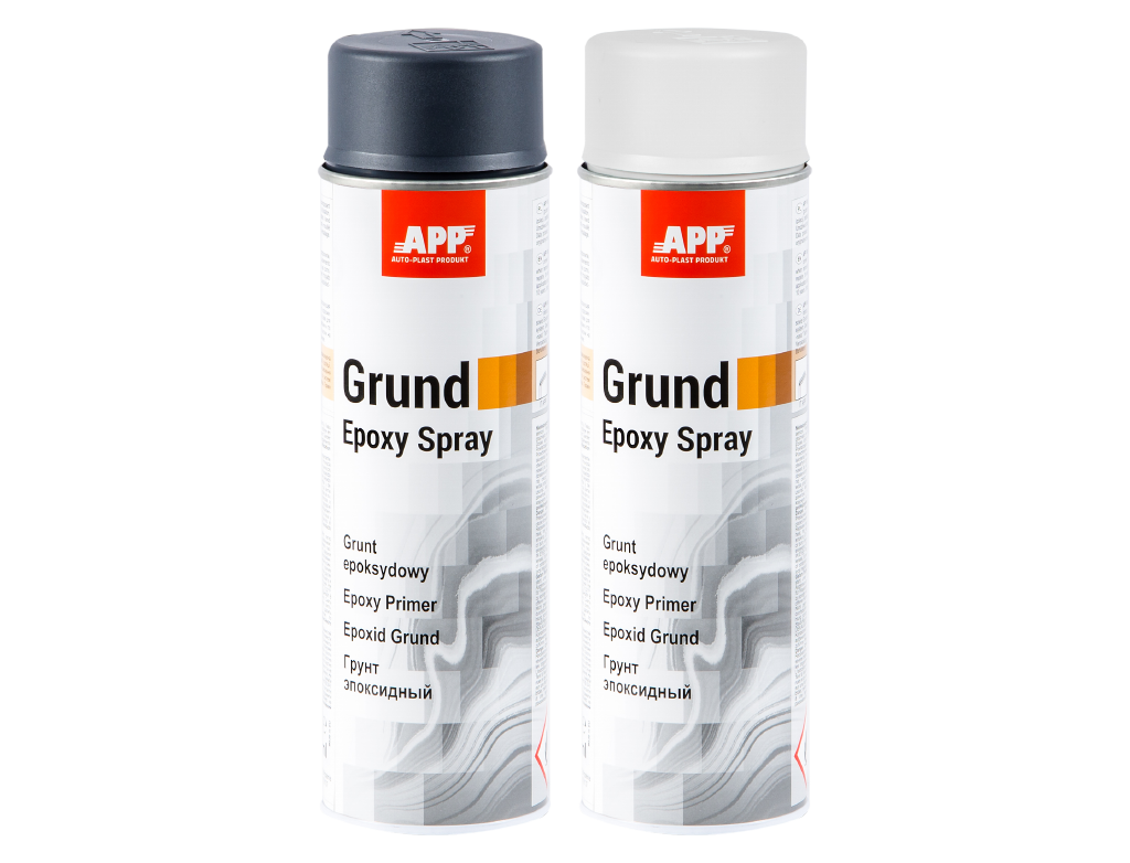 Грунт епоксидний APP Epoxy Spray темно-сірий в аерозолі 500мл (021206)