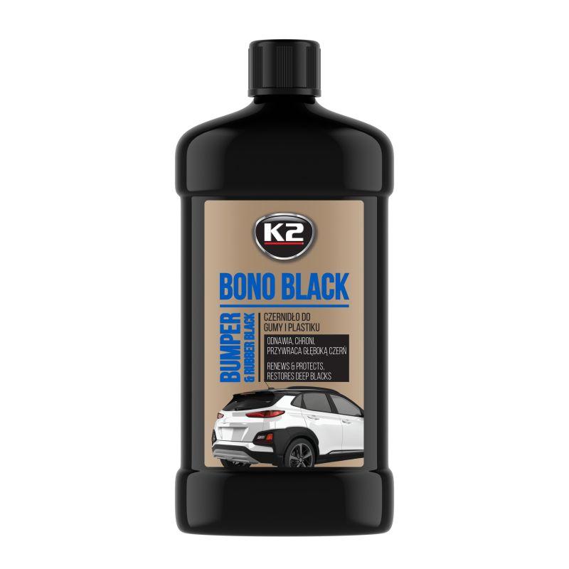Засіб для чорніння пластику, шин і гуми K2 Bono Black 500мл