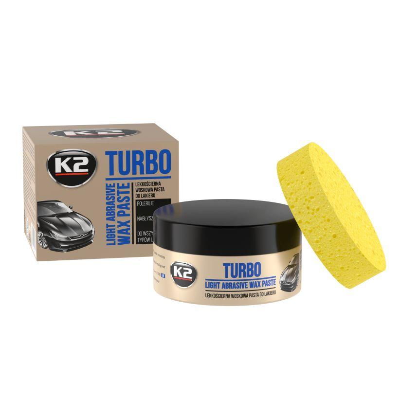 Воскова паста для полірування кузова K2 Turbo Tempo 230г
