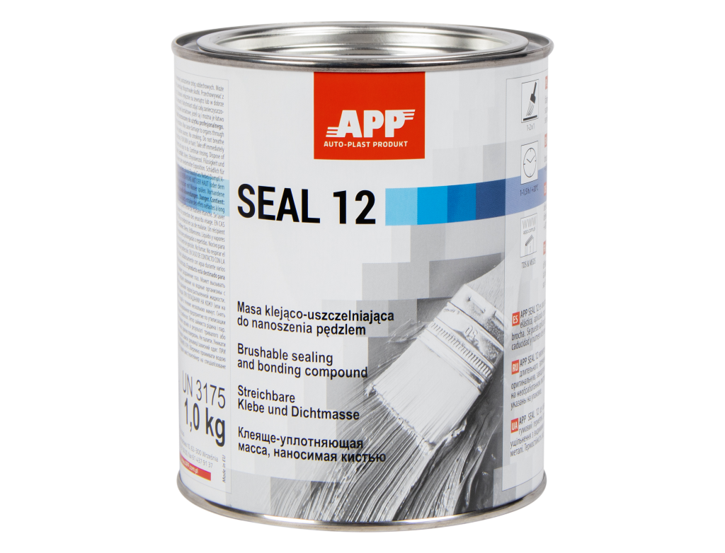 Маса клеюча для нанесення пензлем APP SEAL 12 антрацит 1кг (040105)