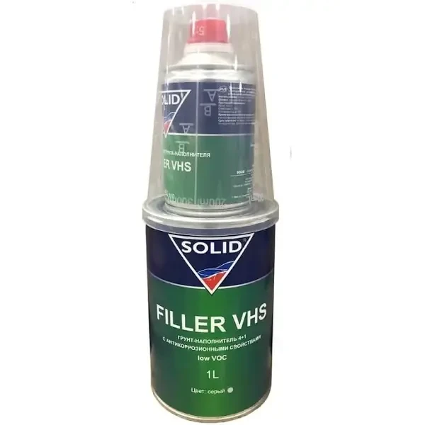 Ґрунт акриловий 2К Solid VHS 4+1 1250 мл  чорний