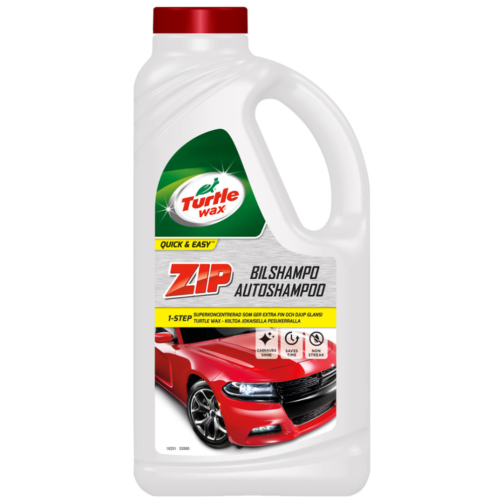 Шампунь з воском карнауби Turtle Wax Zip Wax Quick & Easy 1 л (53363)