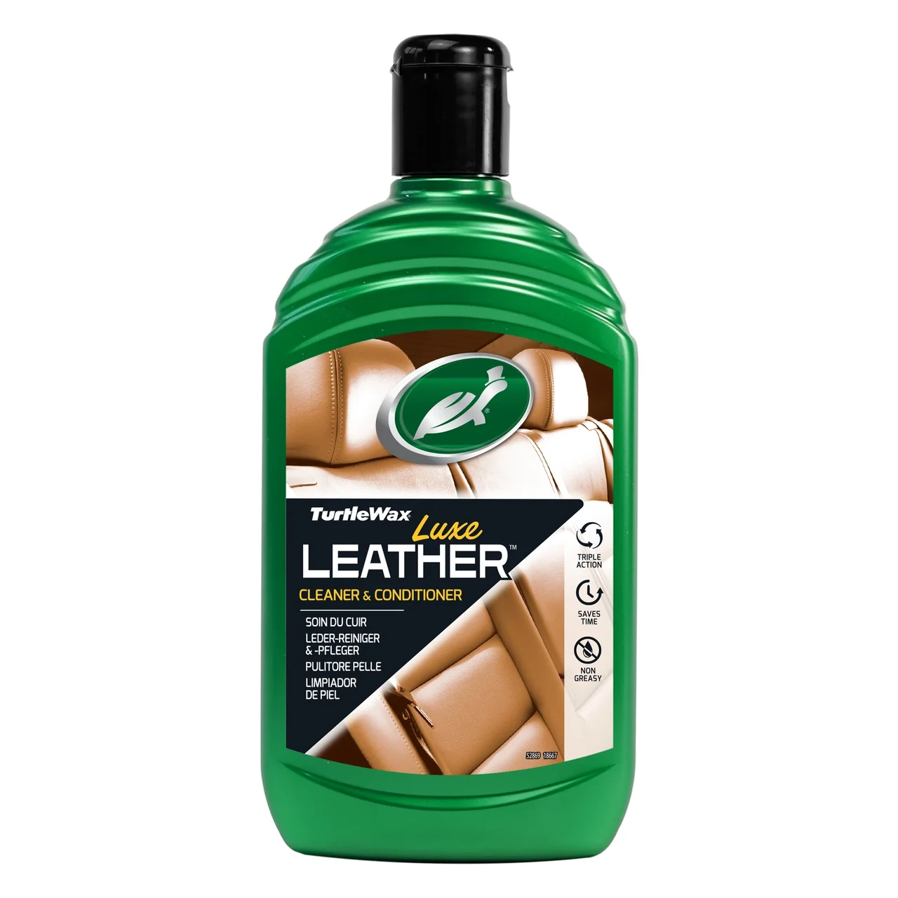 Очищувач та кондиціонер для шкіри Turtle Wax Luxe Leather Quick & Easy 500мл (52869)