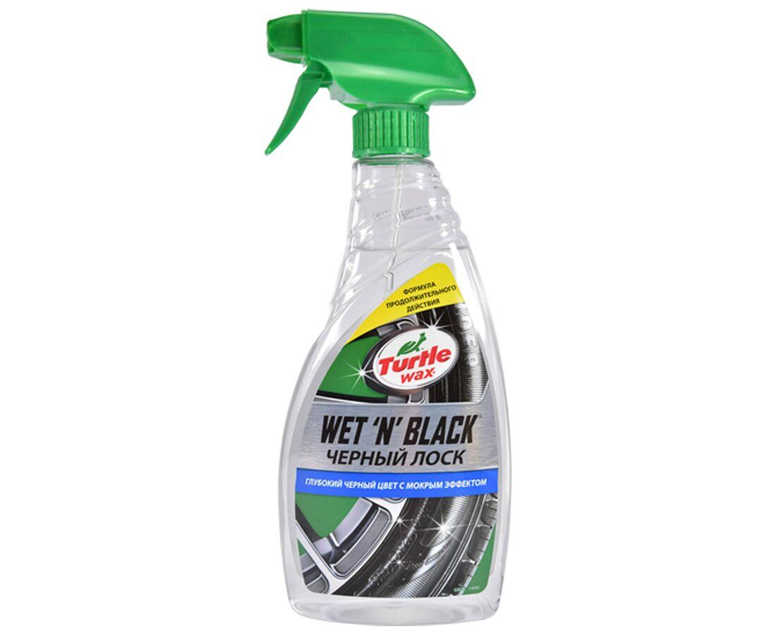 Поліроль для шин Turtle Wax  Wet-n-black очищення та чорніння шин з тригером 500мл (53943)