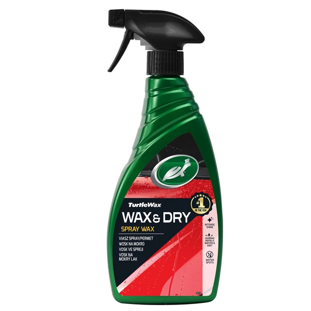 Рідкий віск Turtle Wax & Dry Spray Wax 500мл (53015)