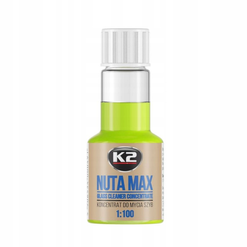 Очищувач cкла K2 Nuta Max (концентрат в бачок 1:100)  50мл