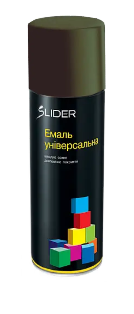 LIDER Фарба в аерозолі універсальна 6006 хакі-олива матова 400мл