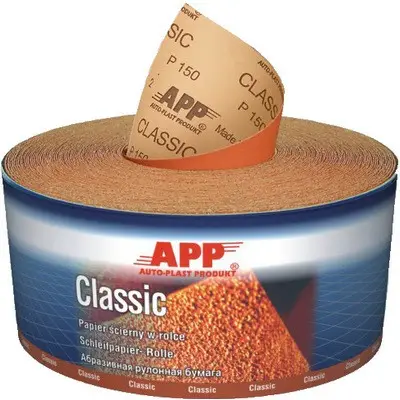 Папір абразивний в рулоні APP Ersta Classic 115ммx25м Р150 (40R0150)