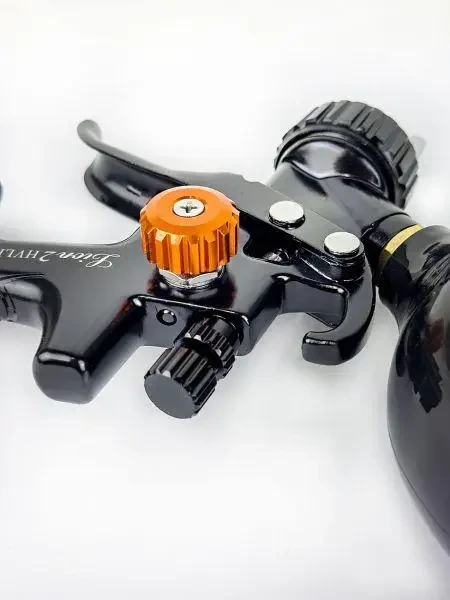 Фарбувальний пістолет Auarita LION 2 LIGHT HVLP міні  0,8мм (чорний)