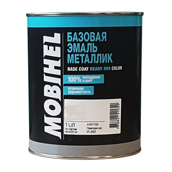 Автоемаль металік Mobihel 1.0 л 1C0 Toyota Срібна