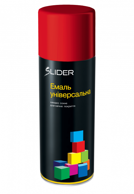Фарба в аерозолі універсальна 3020 червона LIDER 400мл