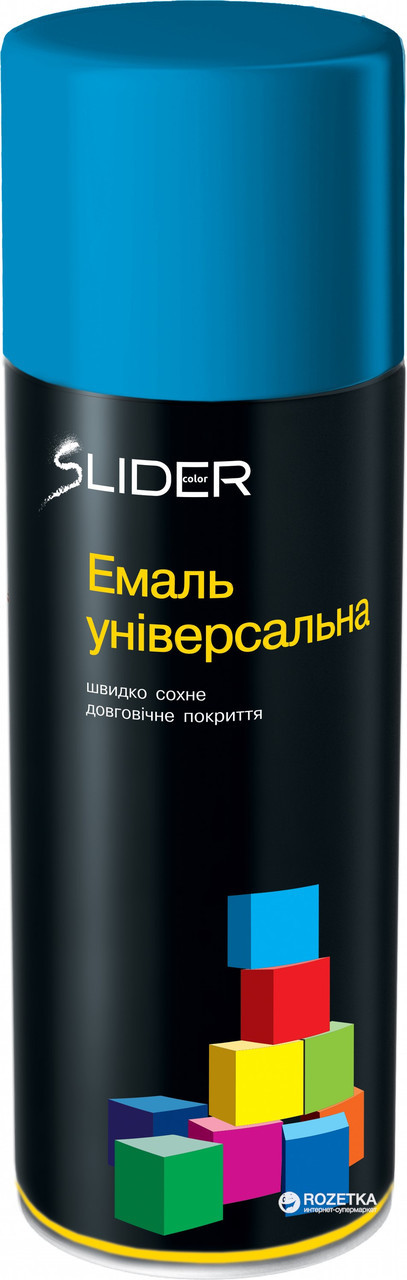 Фарба в аерозолі універсальна 5015 блакитна LIDER 400мл