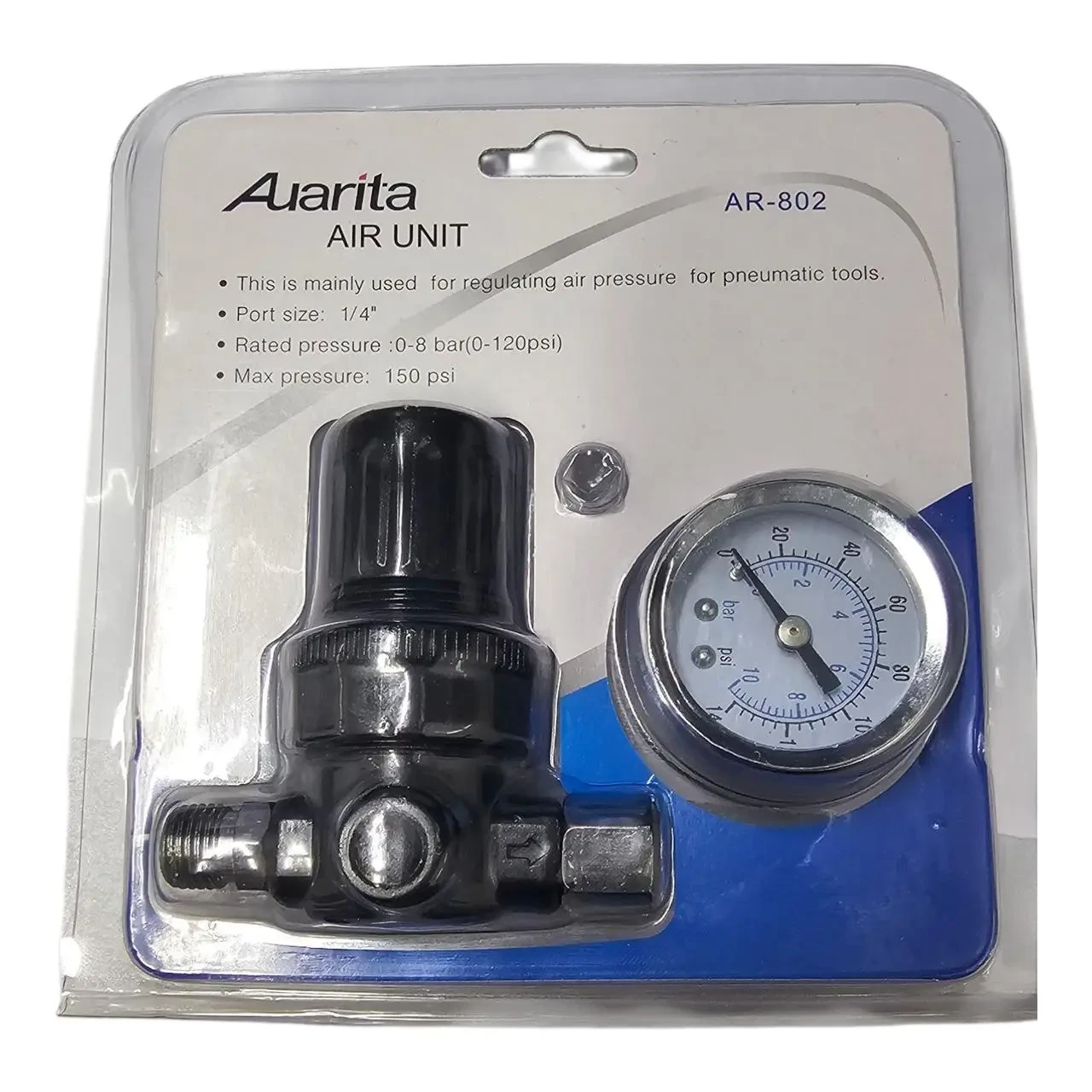 Auarita  Манометр з регулятором  AR-802