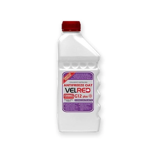 Антифриз концентрат Велвана VELRED G12 plus рожевий 1л