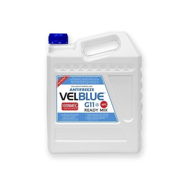 Антифриз-36С Велвана VELBLUE G11 Реді Мікс блакитний 4,9кг