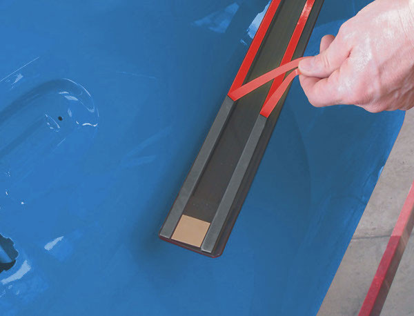 Стрічка акрилова двостороння червона APP Acryl Tape 6мм*5м (040916)