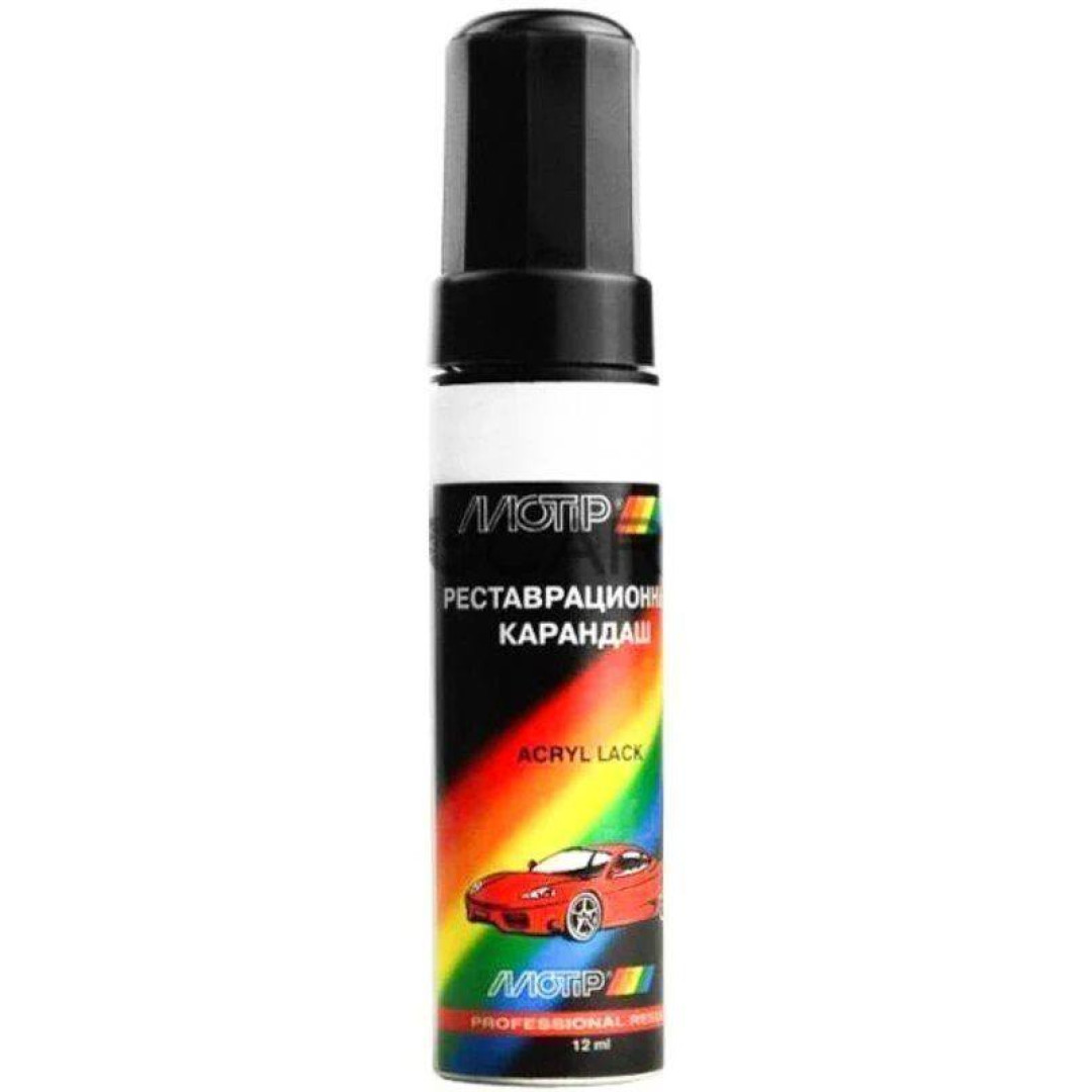 Реставраційний олівець Toyota 218 Чорний металік Motip 12мл