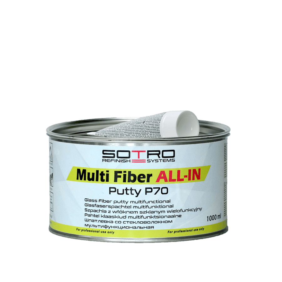Шпаклівка з скловолокном мультифункціональна Sotro Multi Fiber Putty P70 All in 1л